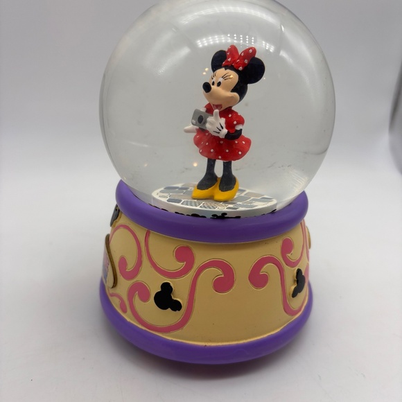 Disney Parks Minnie Mouse Collectible Water Snow Globe Minnie's Yoo Hoo - Picture 6 of 12